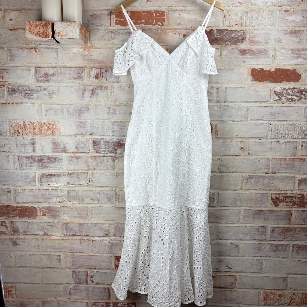 NWT Yumi Kim High Hopes Riviera White Eyelet Dress — Romantic Cottagecore Summer